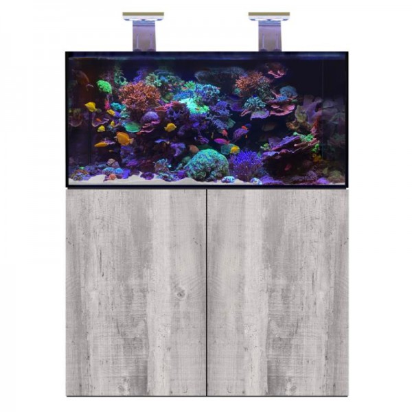 D-D Aqua-Pro Reef 1200- METAL FRAME- DRIFTWOOD CONCRETE