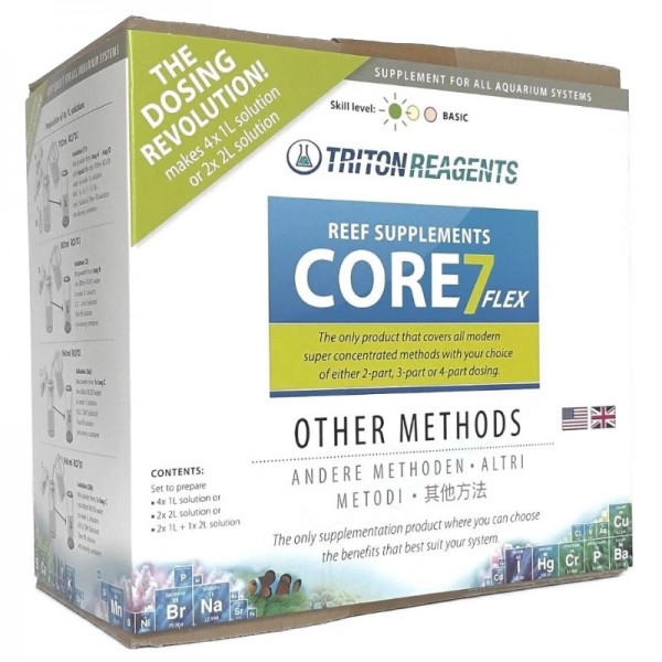 Triton Core7 Flex Reef-Supplements 4x1L